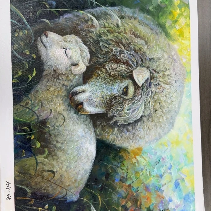 油画在这一刻我也会