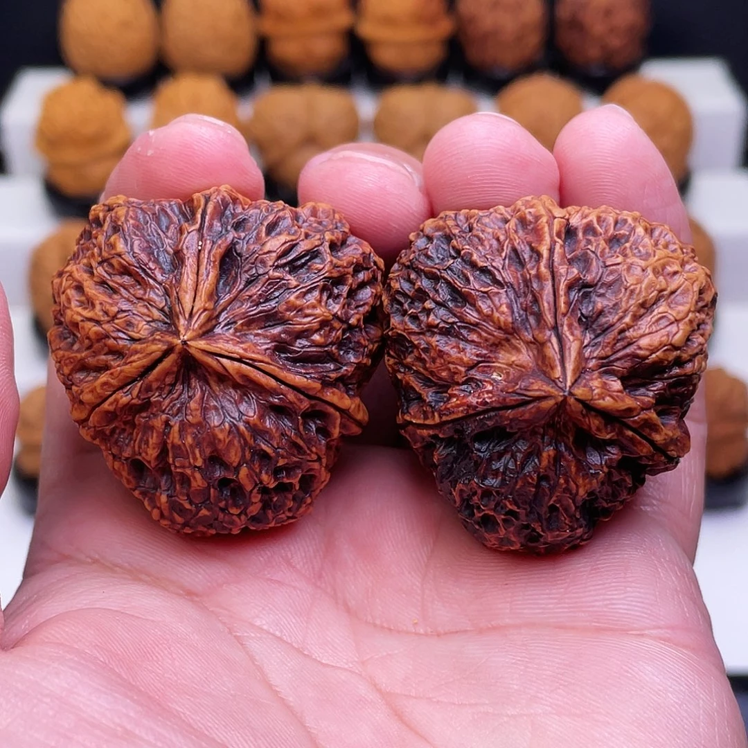 文玩核桃吊坠古玉三棱42尺