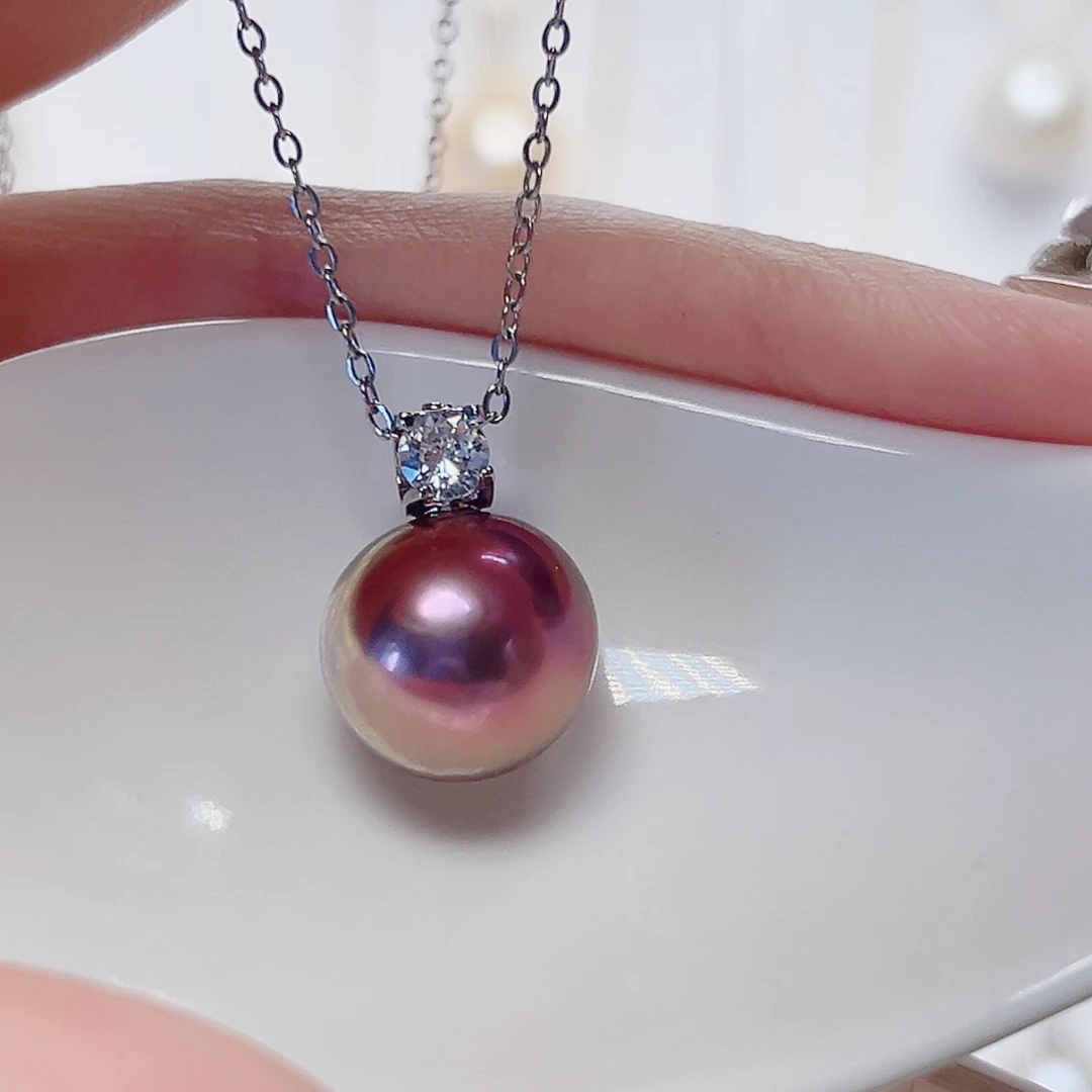 未镶嵌淡水珍珠吊坠(赠链)