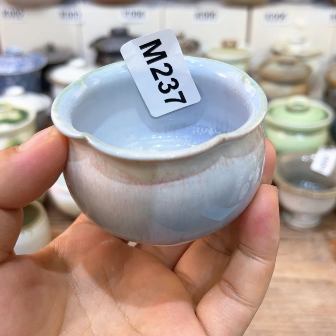 茶杯朱泥陶瓷艺术