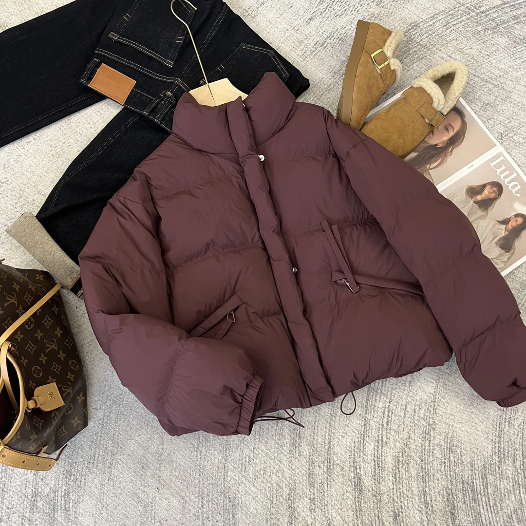 福利】又蓬又软！韩系加厚简约90白鸭绒羽绒服冬季新款