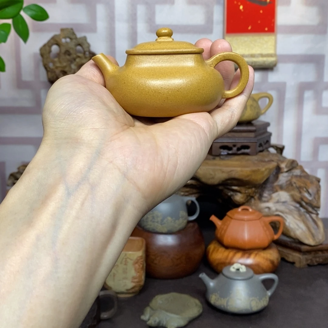 福***材茶壶紫砂紫砂茶具老段乾坤