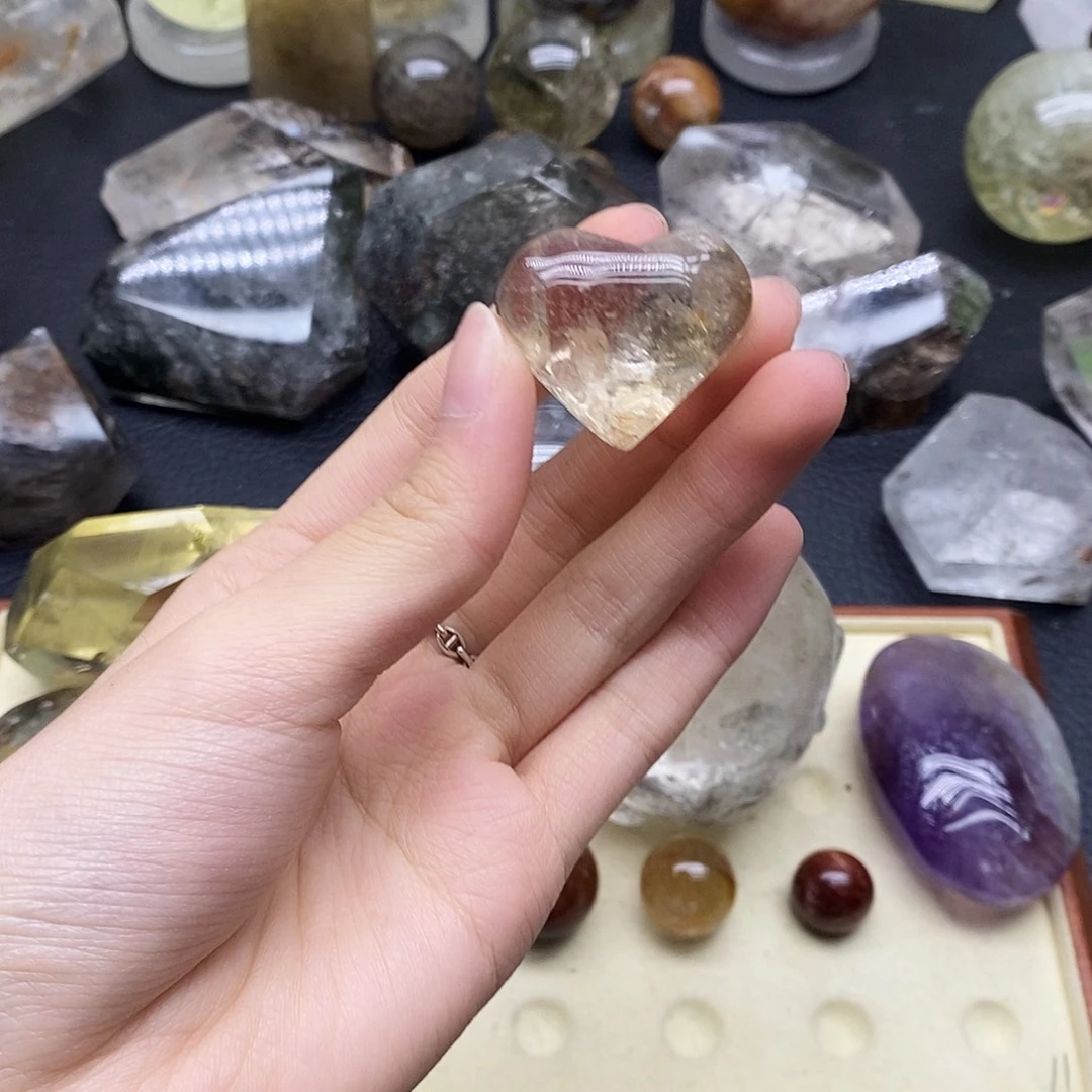 水晶珠宝半成品未镶嵌184水晶石