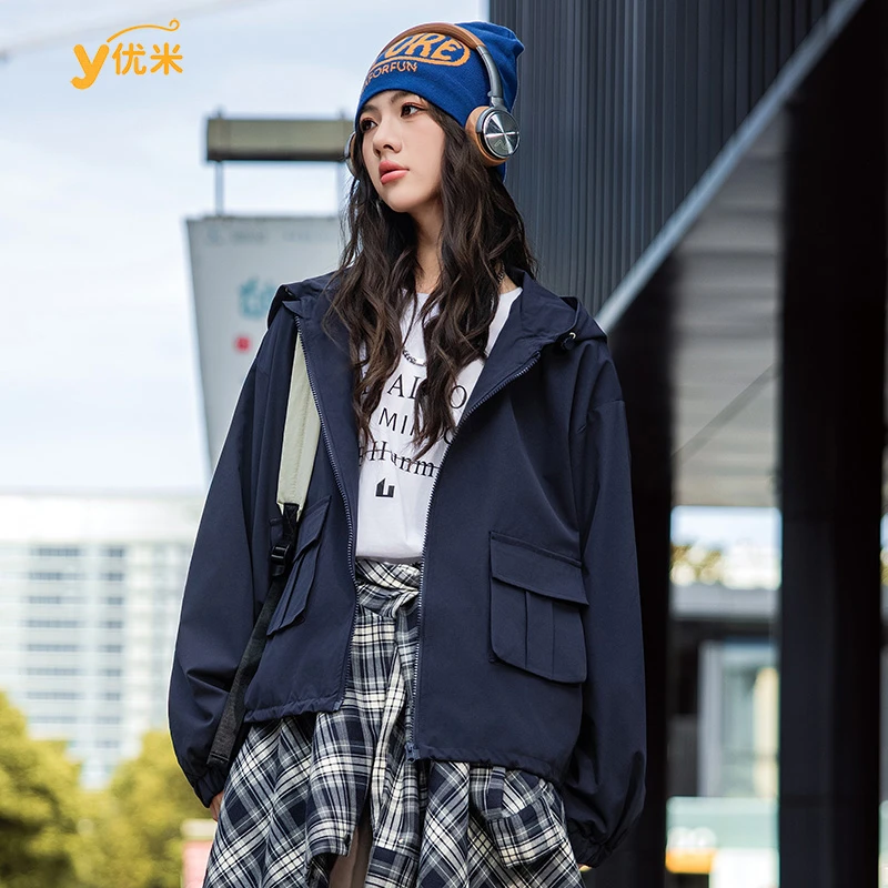 儿童女外套时尚洋气甜酷女童外套百搭春秋三防面料透气3601