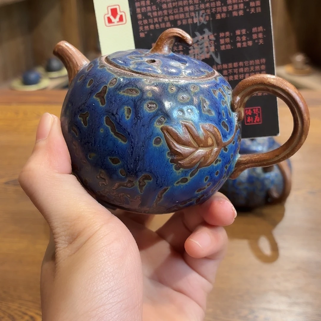 柴烧老岩泥茶器皿