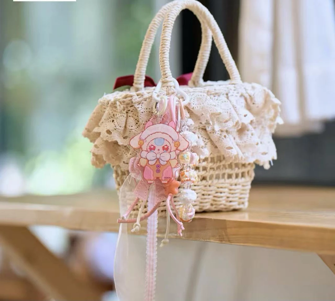 【字母代拆】娃三岁亚克力钥匙扣挂玩具盲盒