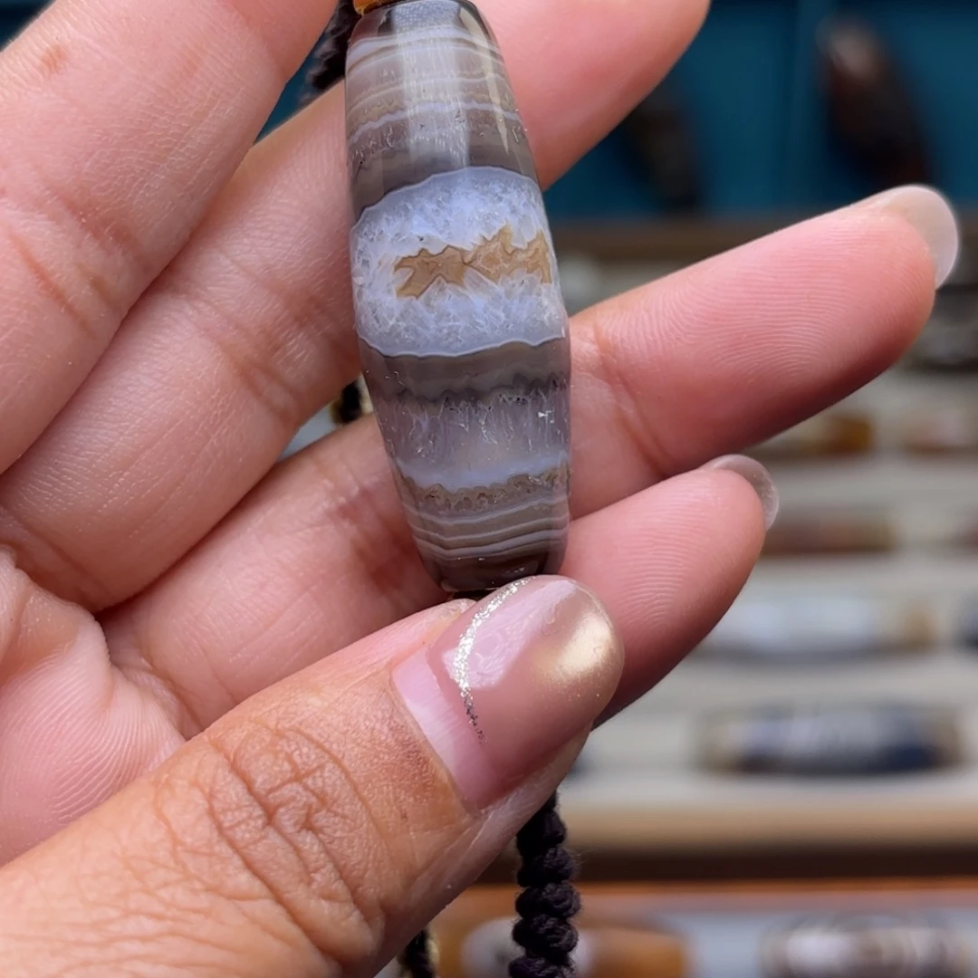 我***珑玛瑙/玉髓未镶嵌颈饰