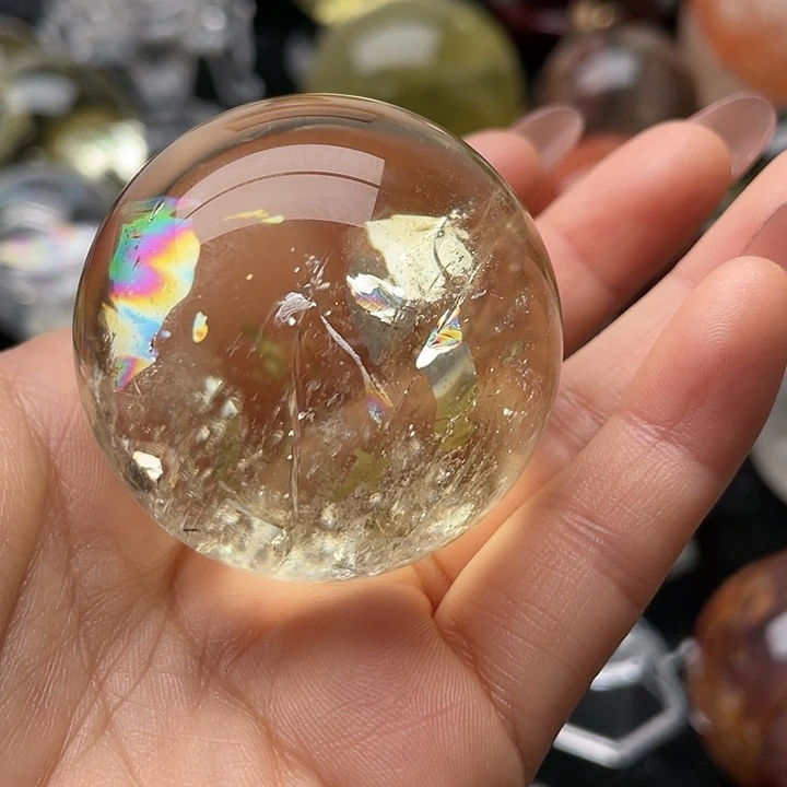 善***羊珠宝半成品水晶未镶嵌