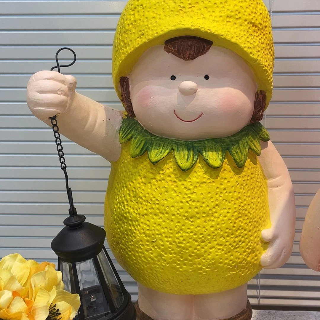 摆件花园摆件红红火火