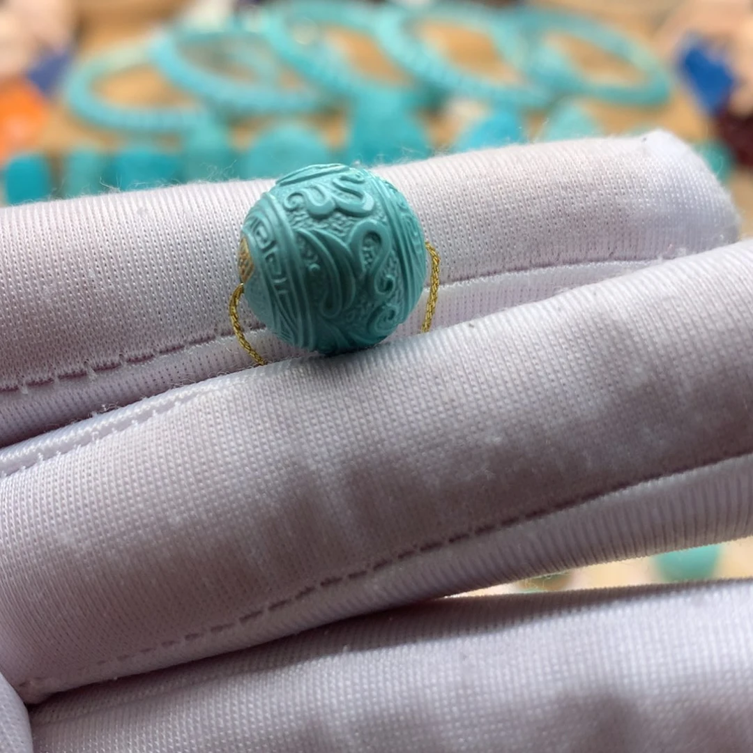 绿松石珠宝奇石未镶嵌