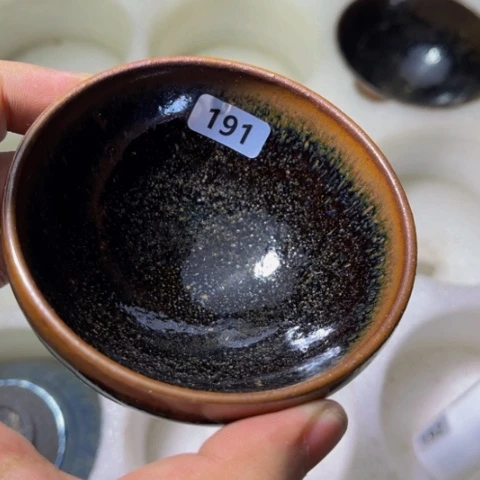 茶盏原矿原釉柴烧建盏