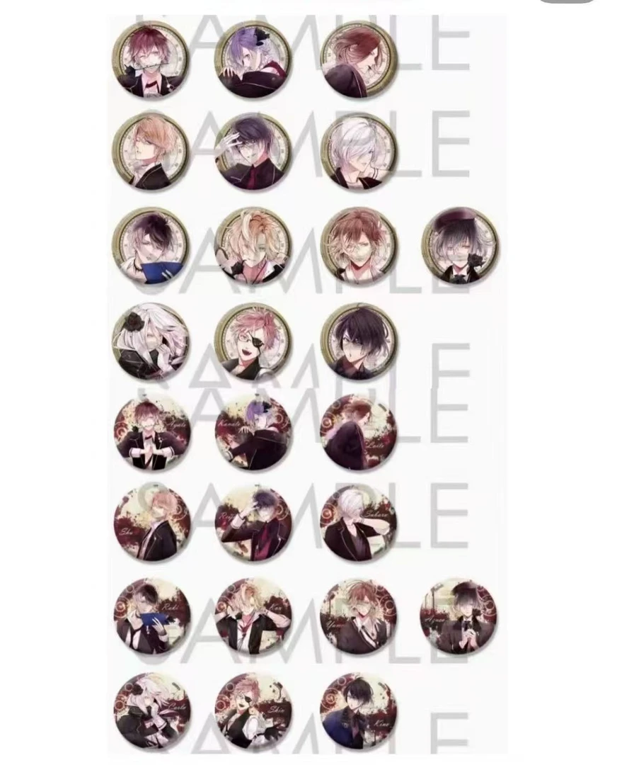 【魔鬼恋人】DL mmb普闪吧唧  默认厂伤 (同意代拆）