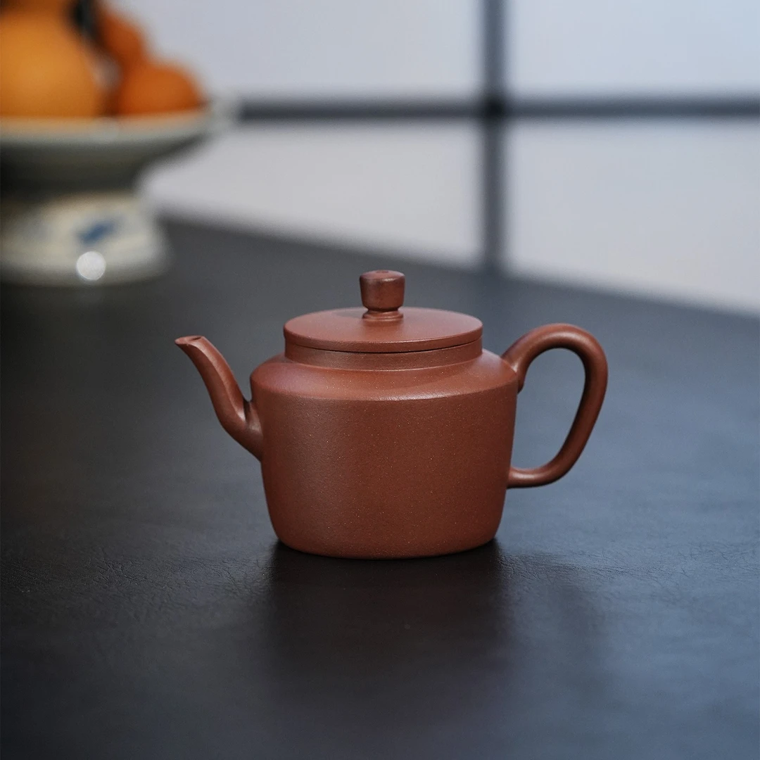 【顶蜀】底槽清折肩牛盖宫灯200毫升紫砂壶紫砂茶壶茶具泡茶壶