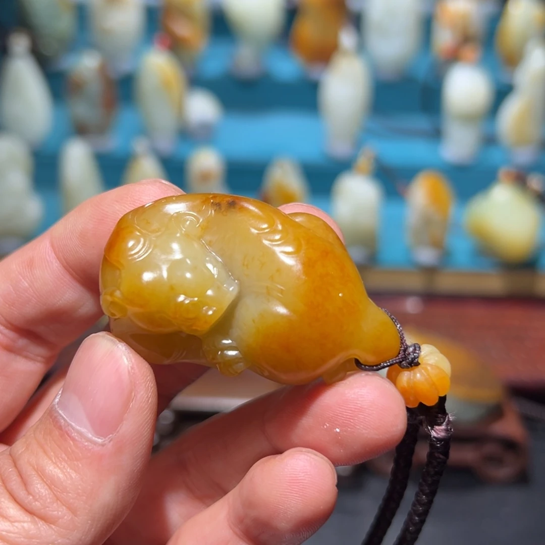 颈饰未镶嵌和田玉（子料）无*道