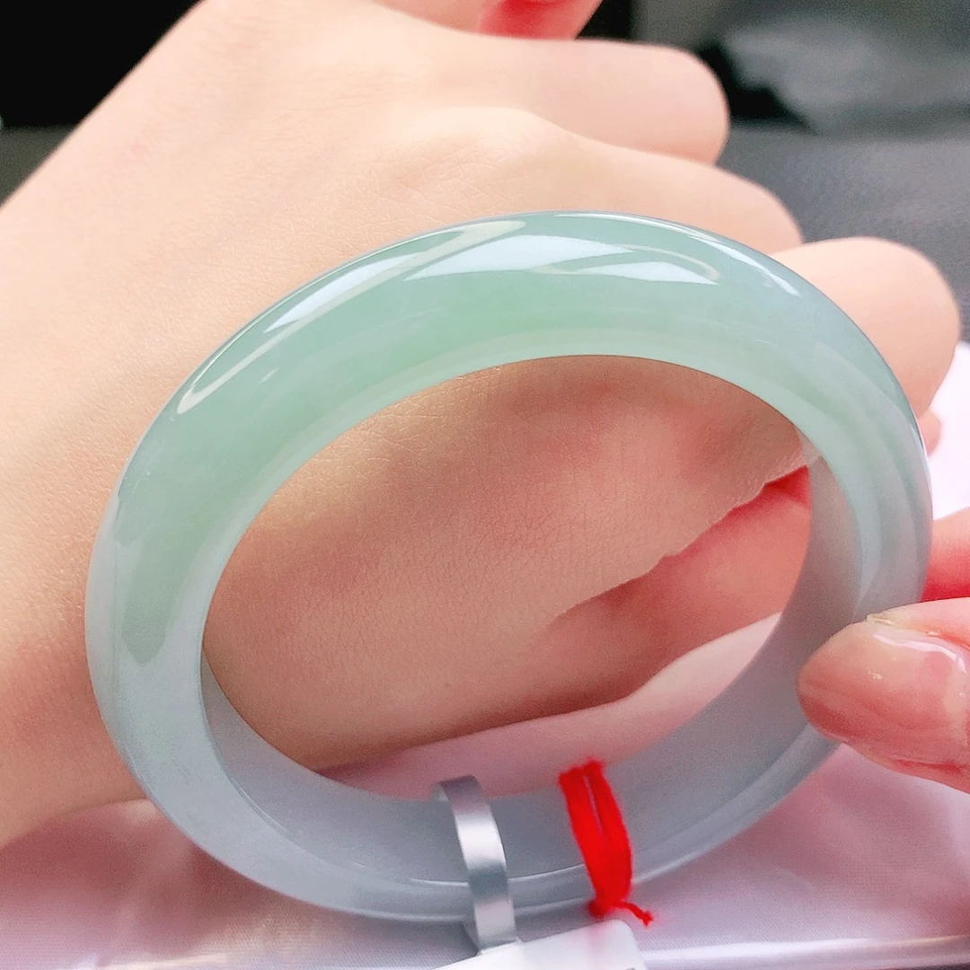 翡翠未镶嵌手镯缅甸天然a货翡翠