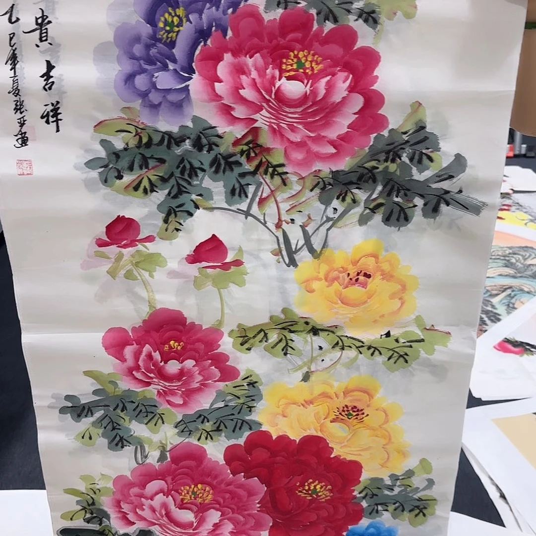 客厅年画装饰画客厅