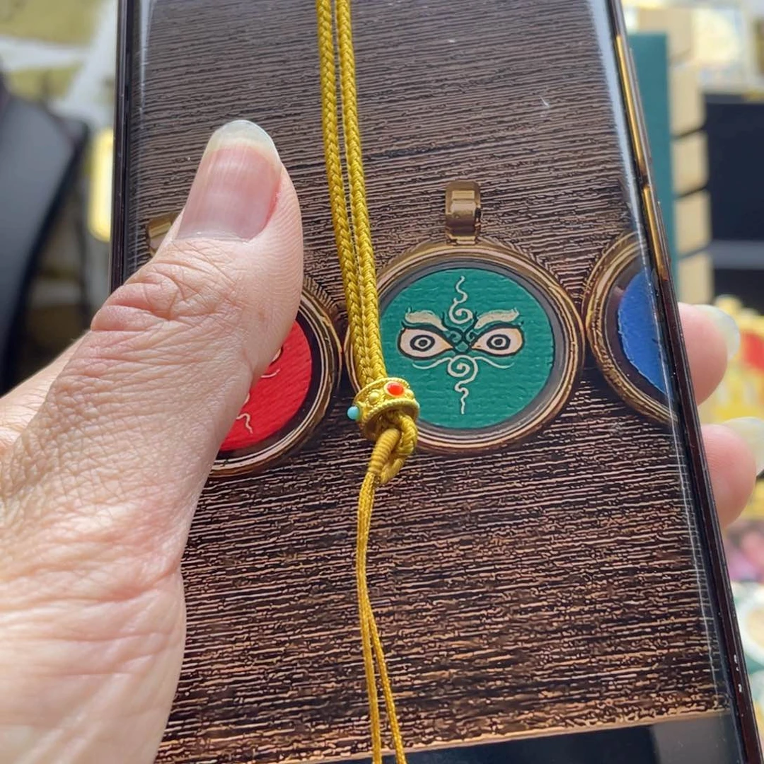 吊坠晴****唐卡的制作方法与技巧第二