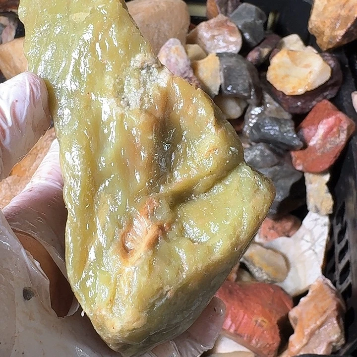 三***爷寿山石寿山石的颜色