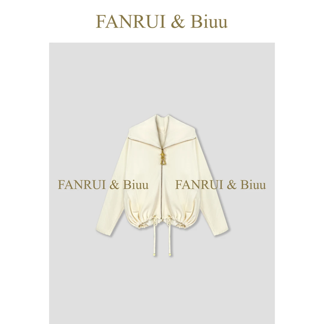 FANRUI/泛芮「贝贝biuu」秋季新款时尚原创设计感洋气外套女B17490