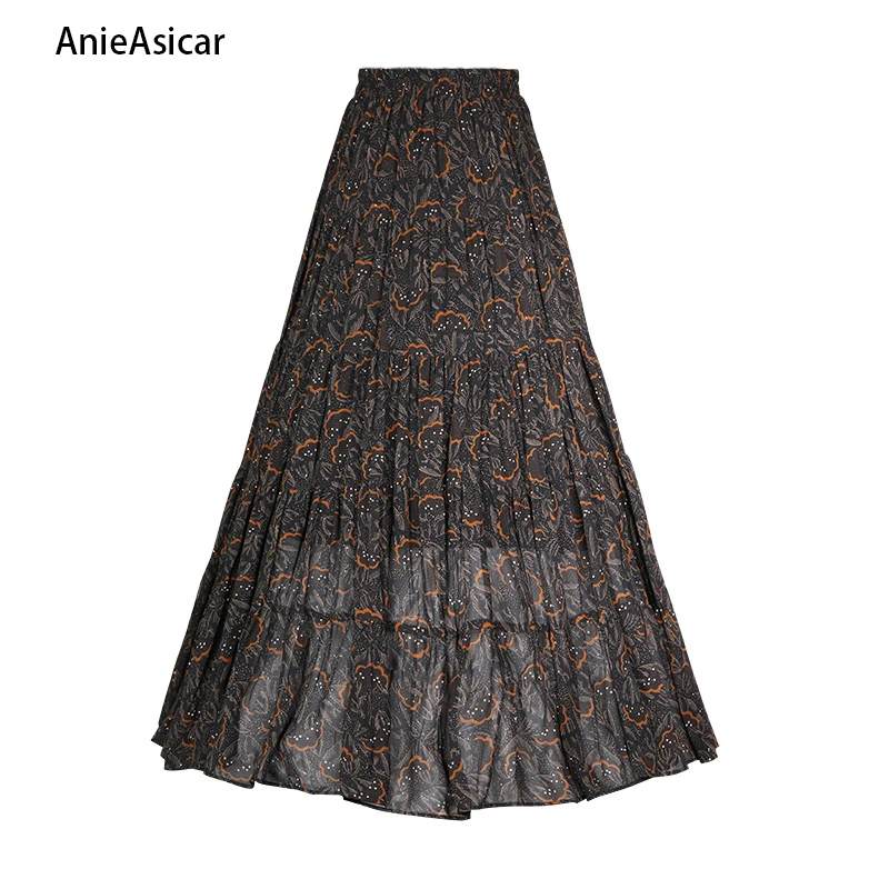 Q3700 夏季新款2025气质显瘦小众半身裙