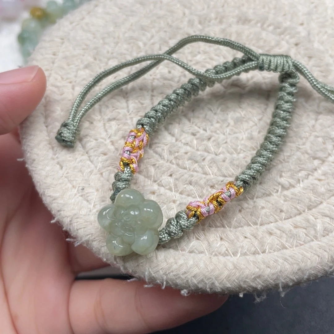 翡翠未镶嵌颈饰天然A货缅甸翡翠