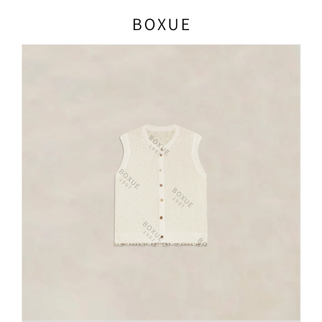 BOXUE “萤萤” 2025春季新款高级感轻奢外套#250308W32