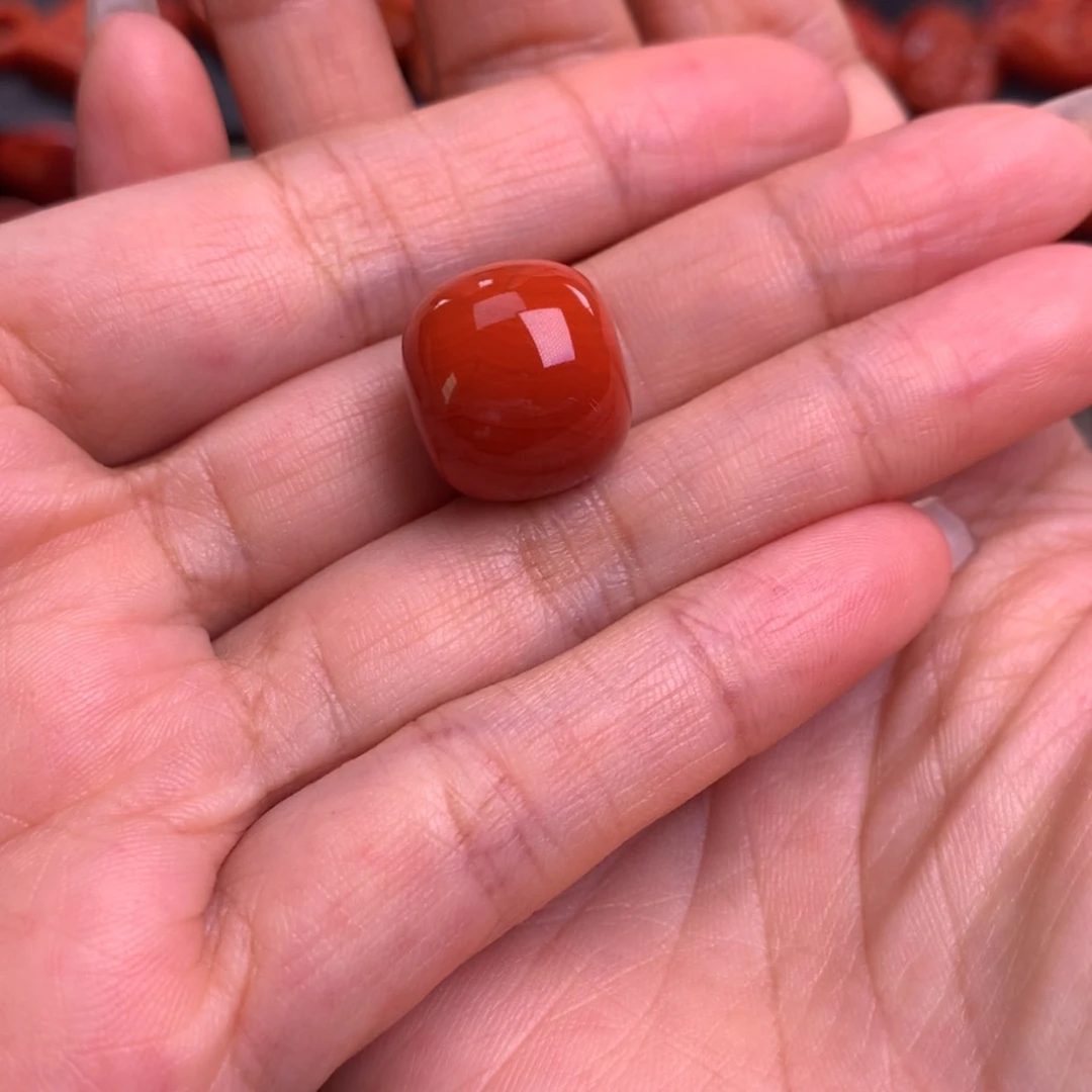 【闪购商品】南红玛瑙老型单珠15mm➕未镶嵌