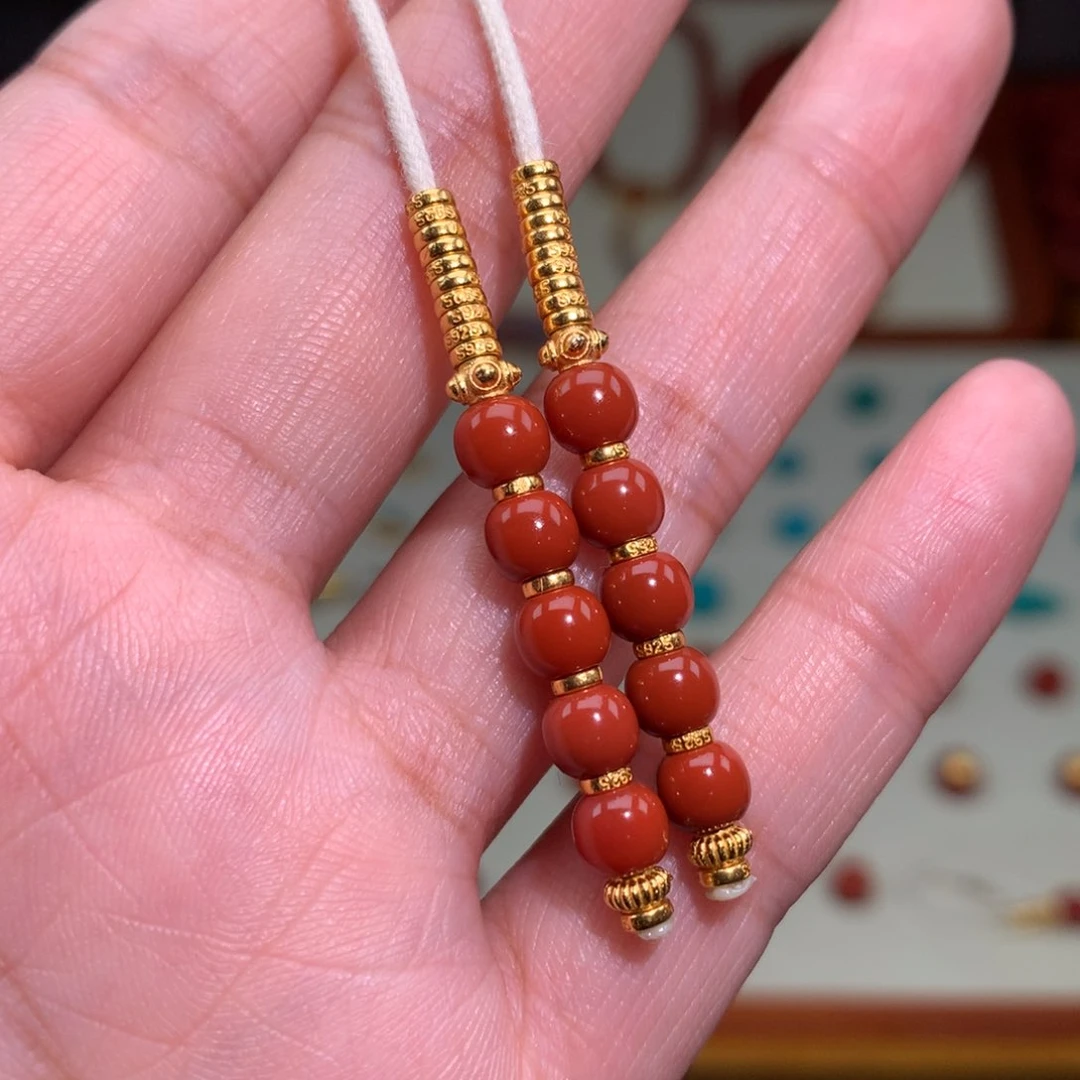 南红玛瑙颈饰未镶嵌