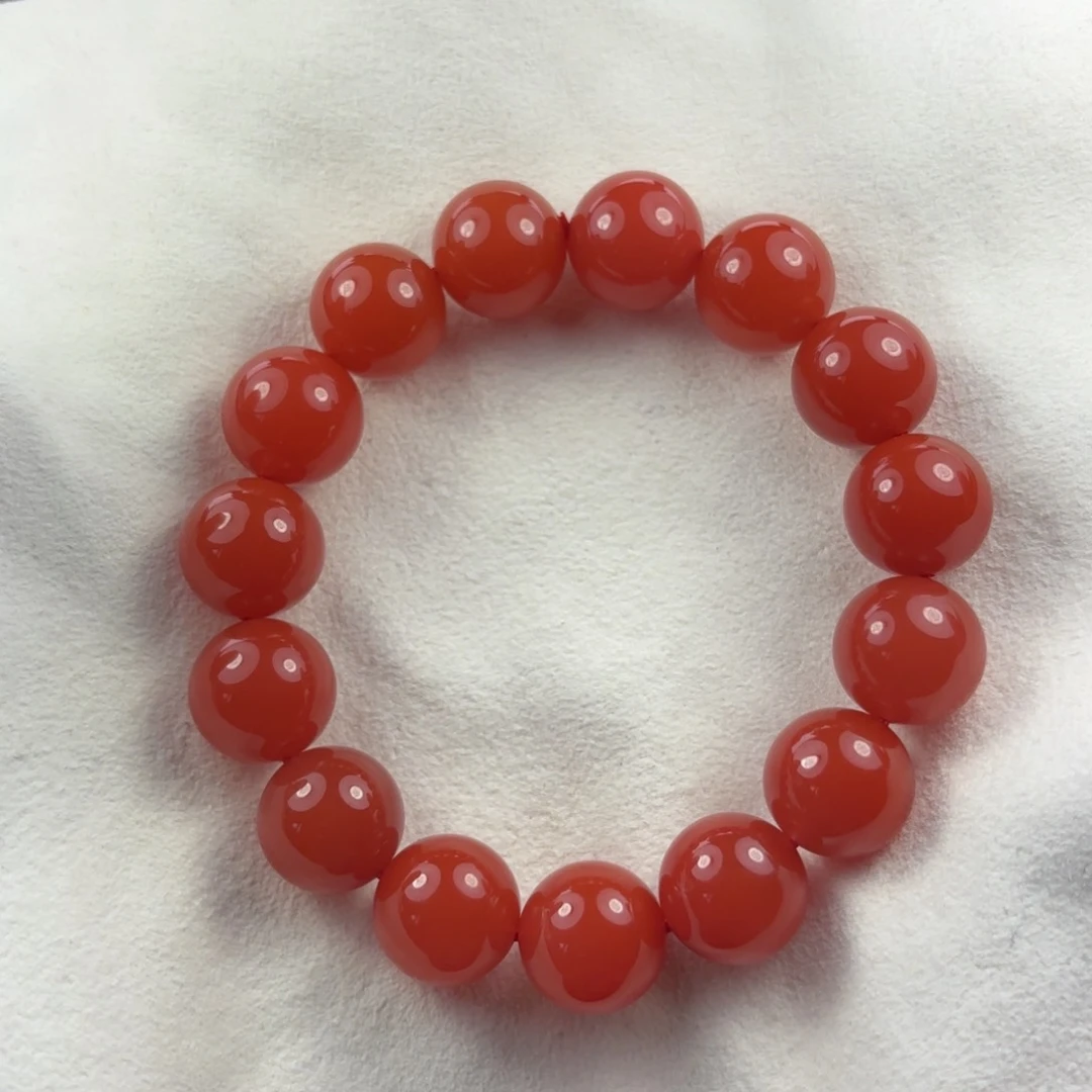 南红玛瑙14+手串未镶嵌