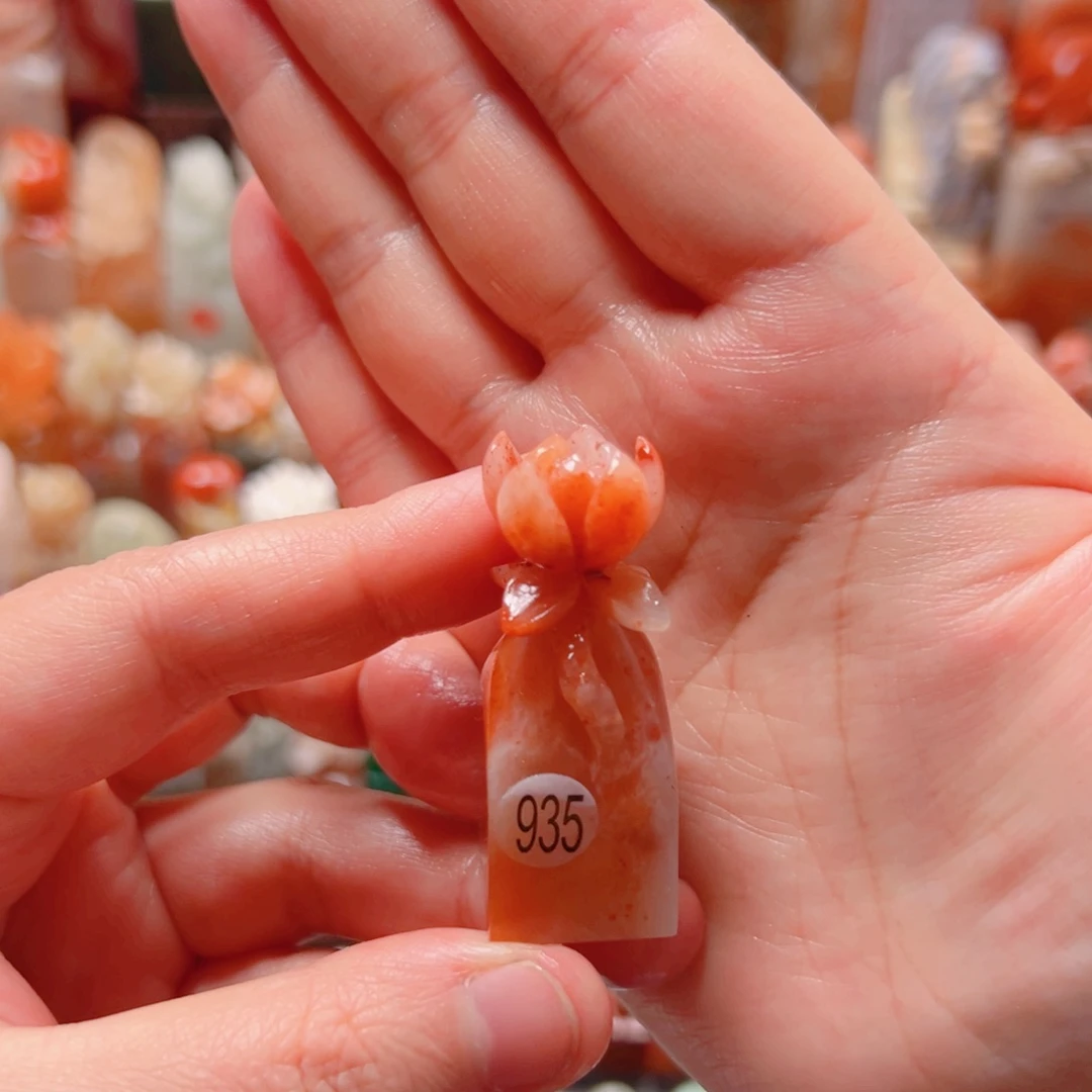 荷花包手工刻字包刻字15