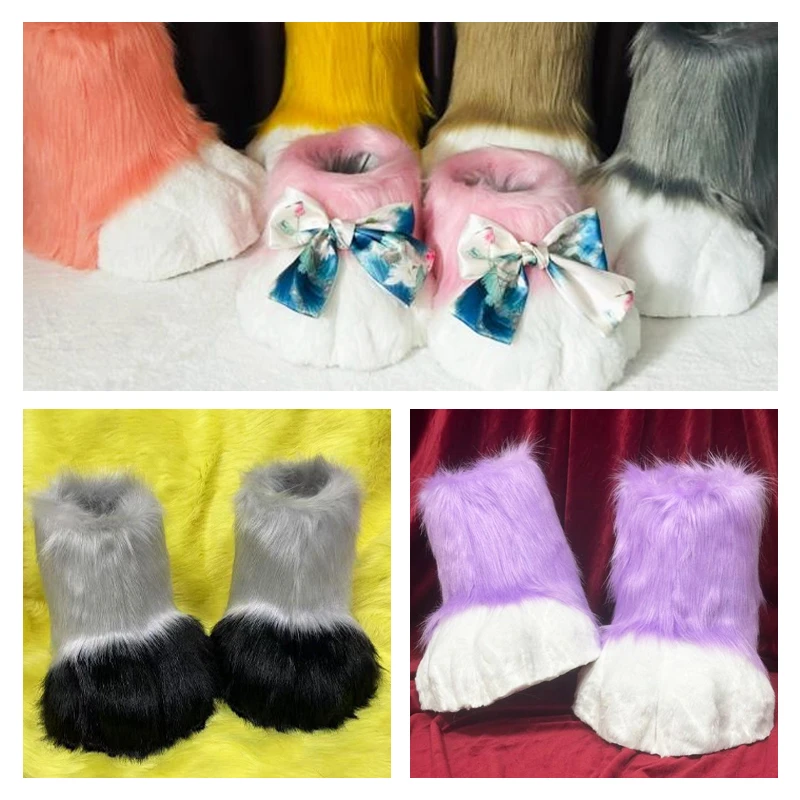 福瑞兽兽装兽脚furry毛茸漫展cosplay二次元毛绒时尚成品