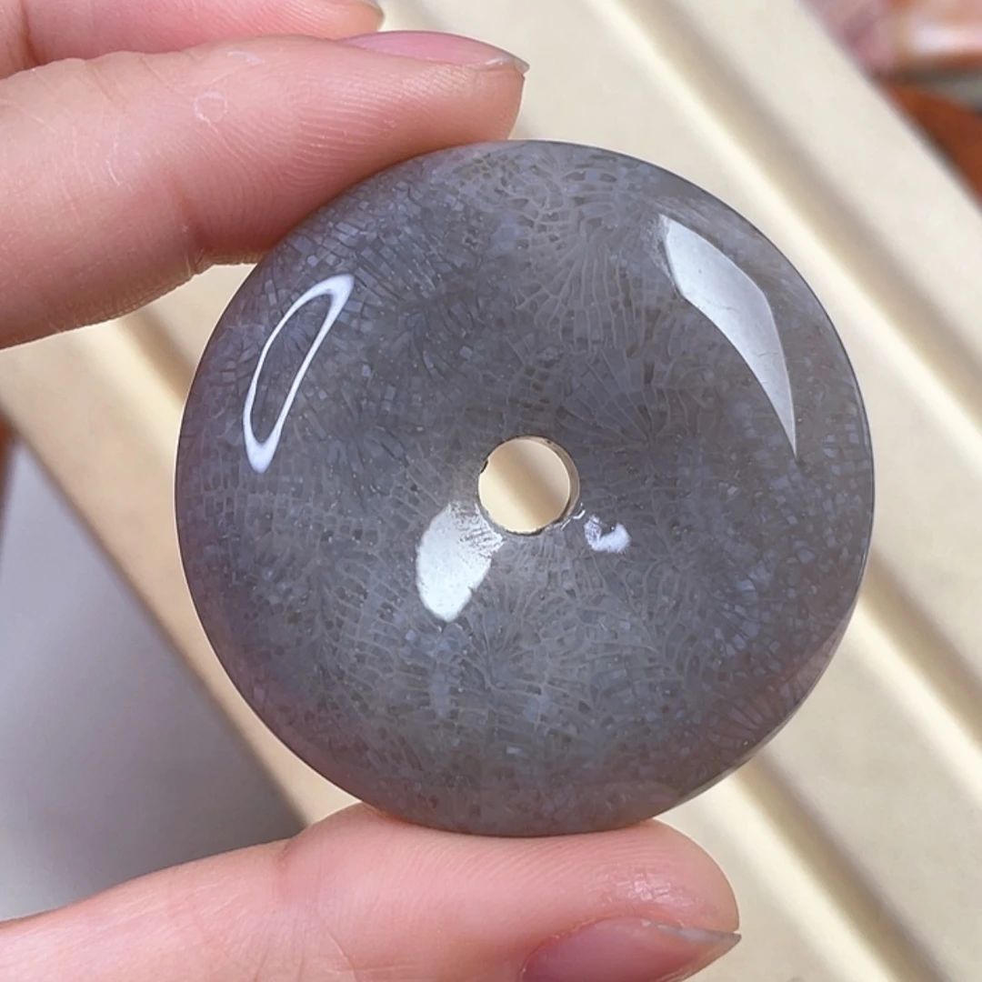 【闪购商品】硅化玉吊坠(赠链)未镶嵌