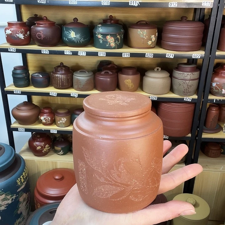 紫砂茶叶罐紫砂茶叶罐