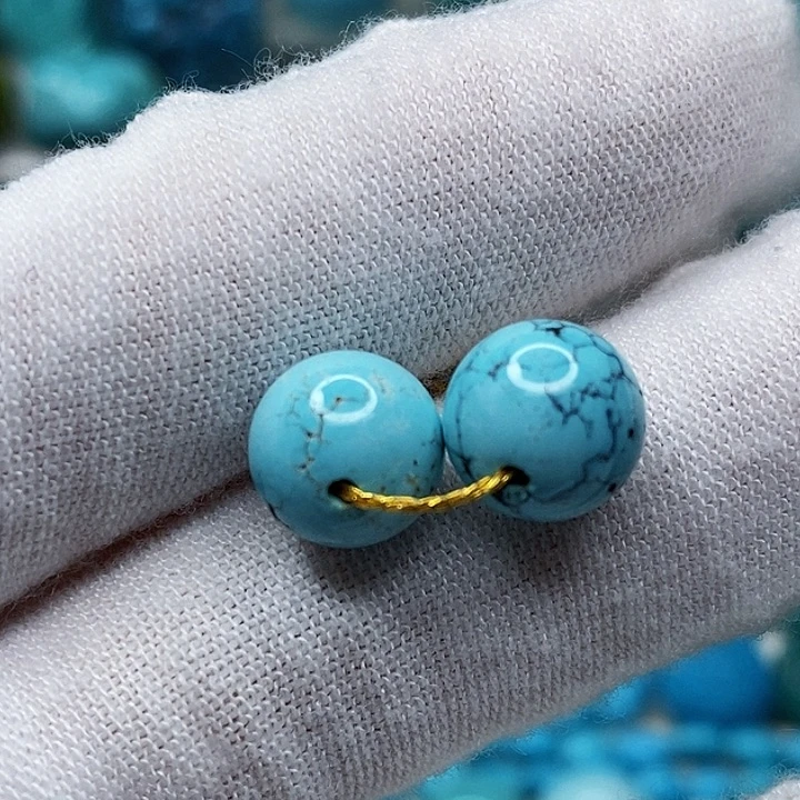 绿松石未镶嵌天然原矿 地大质检