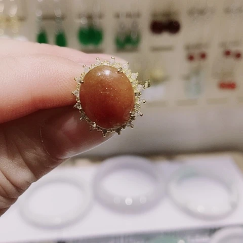 未镶嵌戒指翡翠天然缅甸翡翠戒指