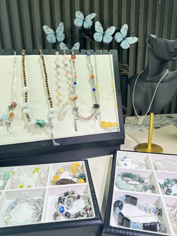 天然水晶珠串手工diy制作成品 多样性发0-1