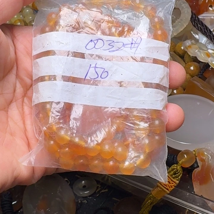 子***清玛瑙/玉髓颈饰未镶嵌0032