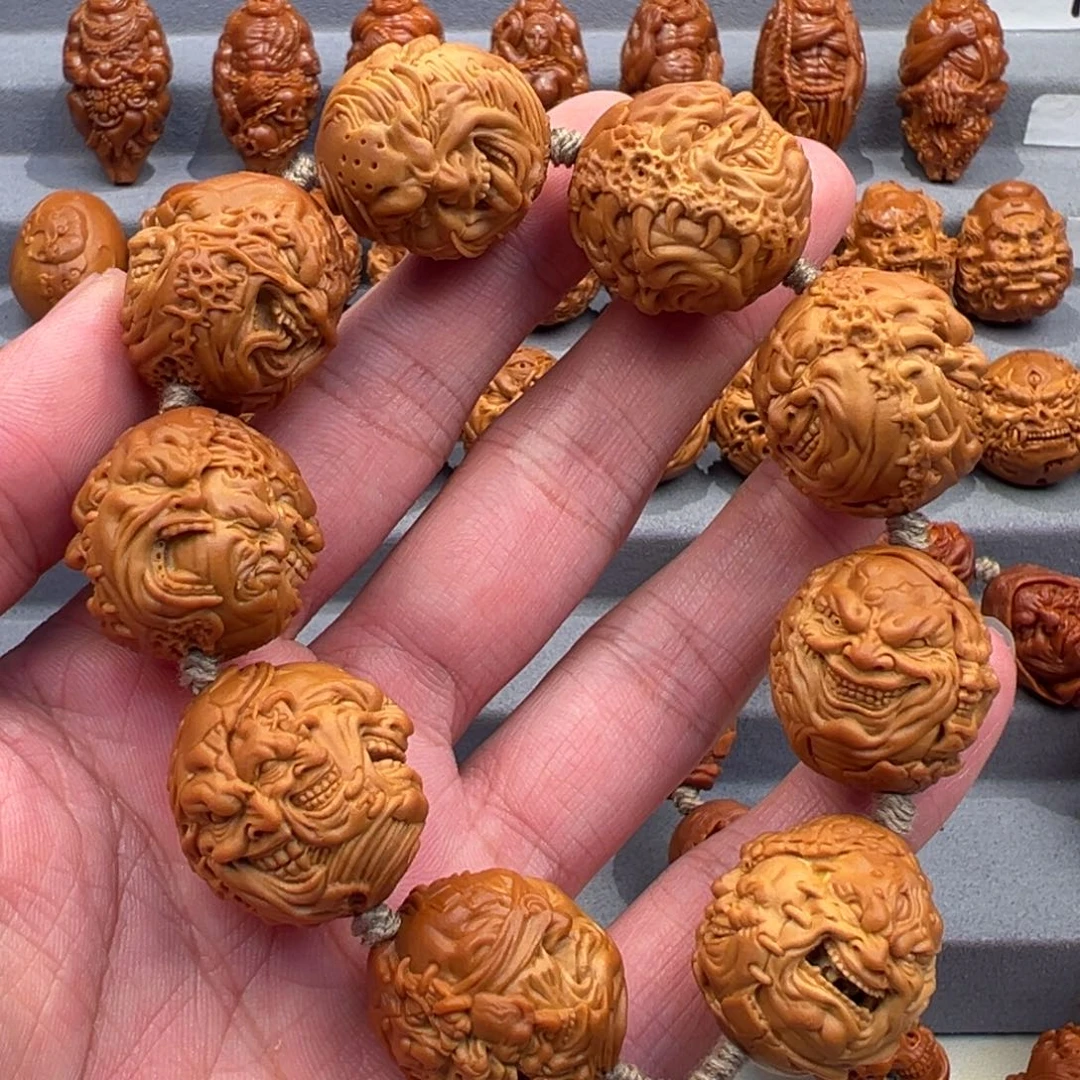 【闪购商品】手串橄榄核东****坤四面佛爷