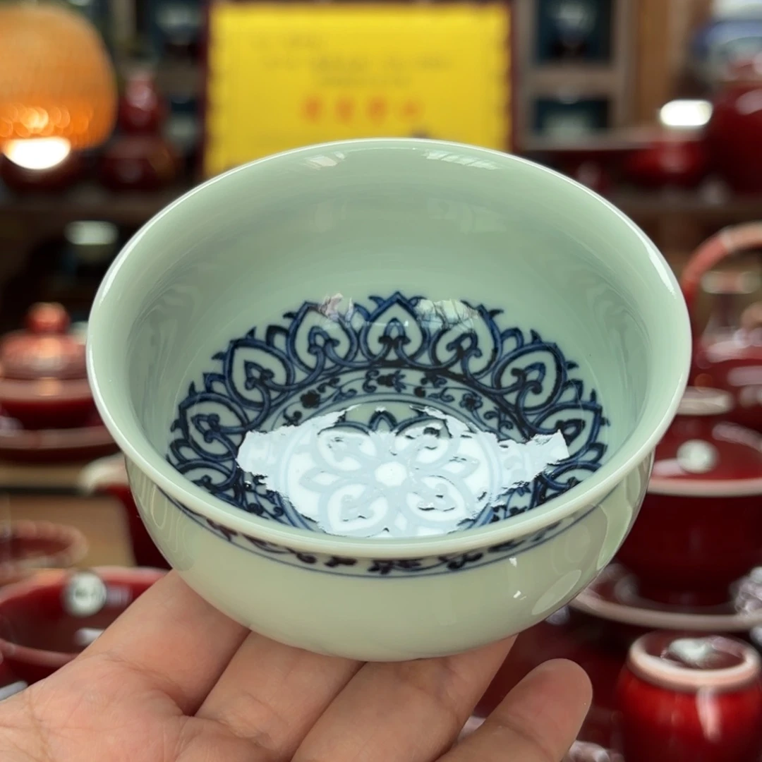 闻轩坊柴窑 宝象儒士杯