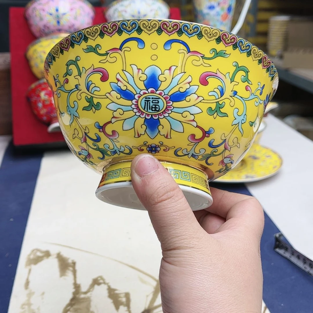 【闪购商品】珐琅6英寸2黄。。。。。