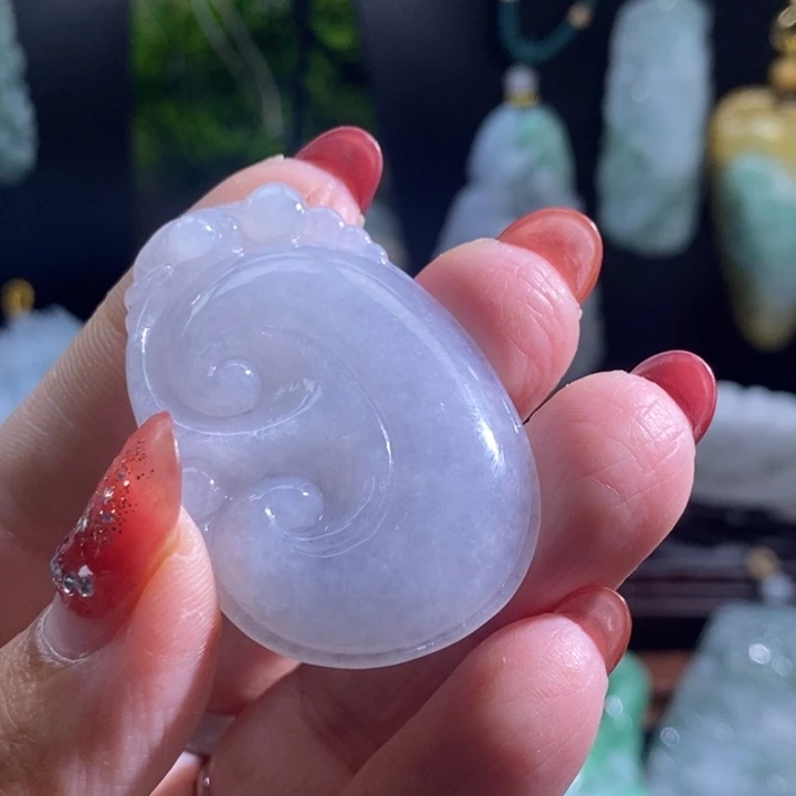 【闪购商品】颈饰未镶嵌翡翠如意