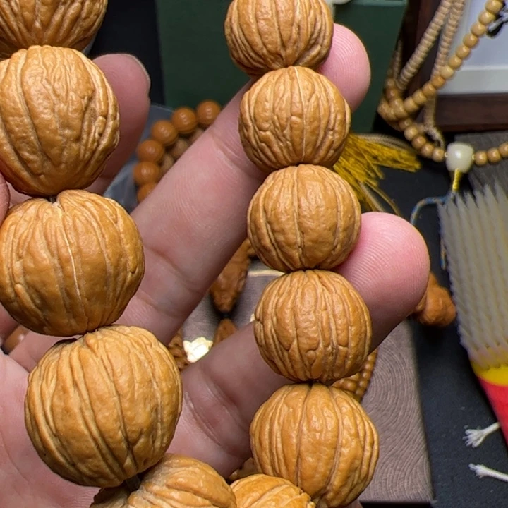 美***天猴头核桃吊坠记录