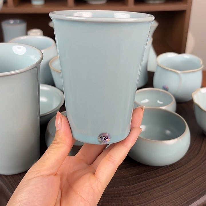 杯子仿古釉可乐杯有矿点特价169