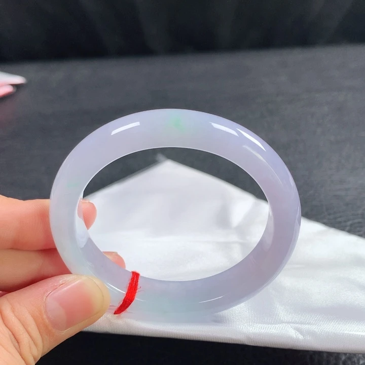 翡翠未镶嵌手镯（贵妃镯）51圈