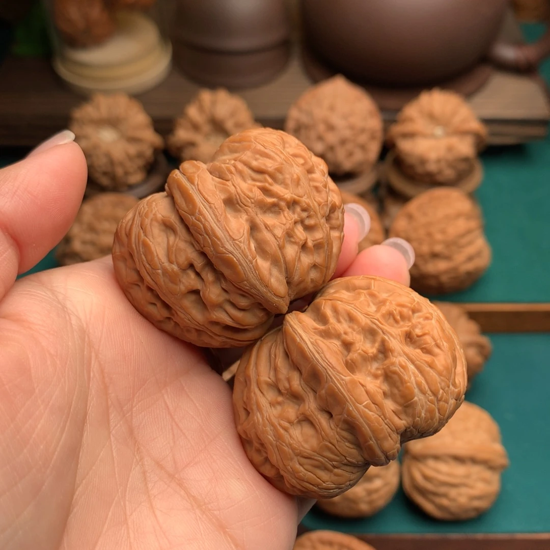 文玩核桃把件全品平谷元宝42➕