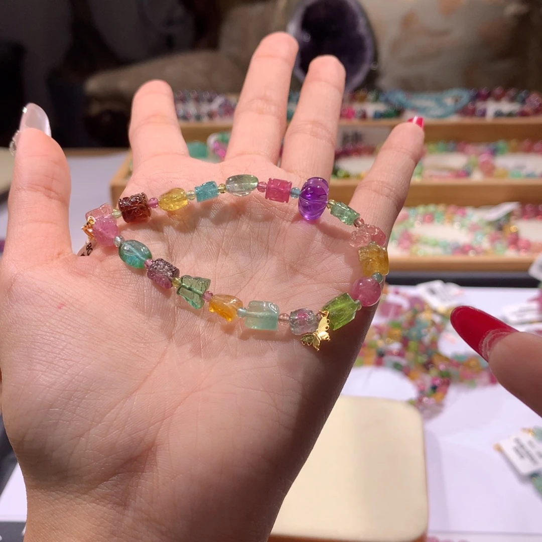 未镶嵌多样性发货其一碧玺