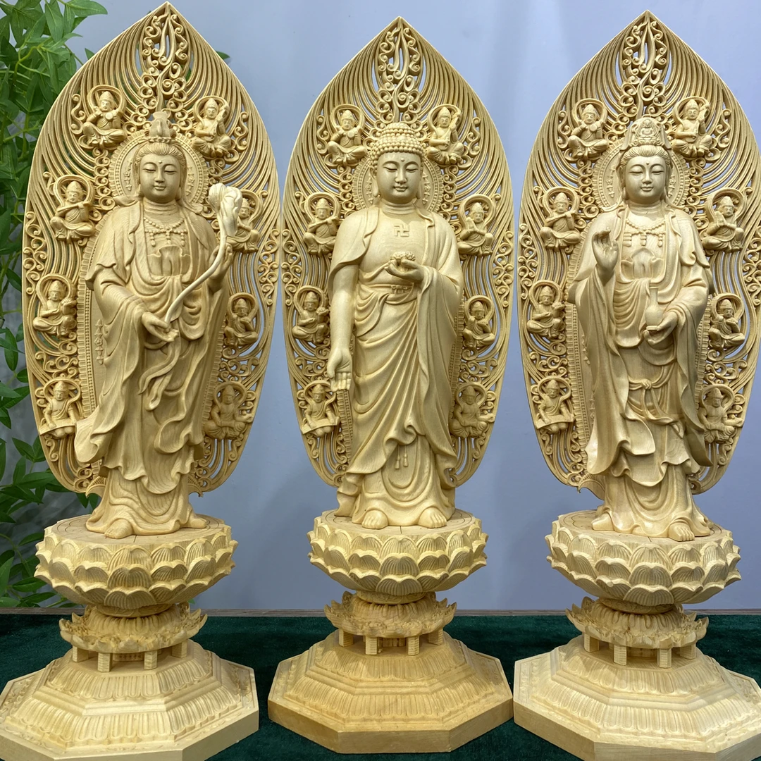 实木雕刻供奉神像佛像寺庙工艺品定制加工武财神关公赵公明财神爷