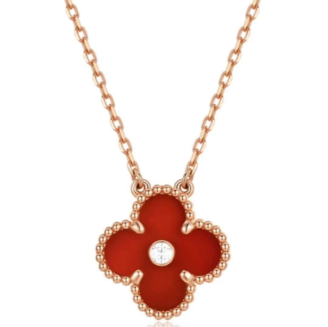 【MK1】 四叶草五花时尚经典围巾 圣诞款