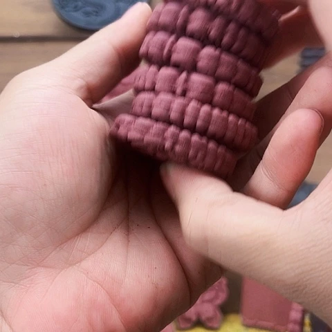 教***授泥塑六个镂空寿字牌微瑕福利价