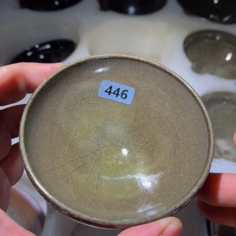 茶盏原矿原釉柴烧建盏